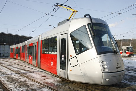 Tramvaj v designu Porsche