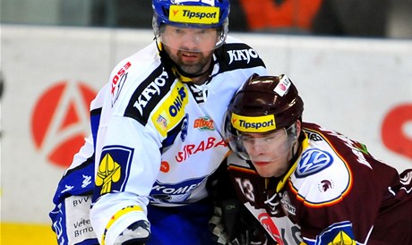 Slavný eský hokejista Jií Dopita (vlevo)