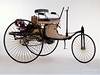 Motorwagen model 1 tak, jak byl v roce 1886 patentován