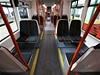 Nové uspoádání sedaek v brnnských tramvajích