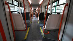 Nové uspo�ádání seda�ek v brn�nských tramvajích