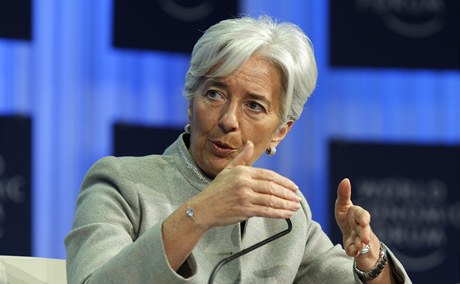 Výkonná editelka Mezinárodního mnového fondu (MMF) Christine Lagardeová