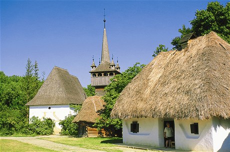 Nejvt uhersk skanzen se nachz ti kilometry od Szentendre