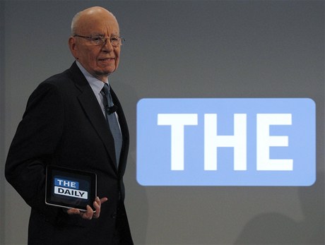 Rupert Murdoch představil The Daily, deník pro iPad.
