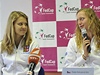 Lucie afáová a Petra Kvitová.