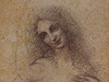 Erotická kresba Angelo incarnato od Leonarda da Vinciho