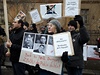 Egypané v Praze podpoili protivládní demonstrace ve své zemi
