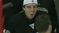 Brent Johnson a Marc-André Fleury.
