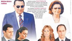Klan Mubarak: prvn dm kaj Marie Antoinetta, syn chce do politiky