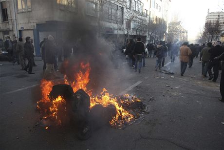 Protesty v Teheránu