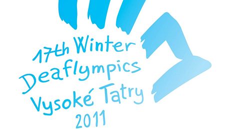 Logo 17. zimních olympijských her pro neslyící na Slovensku