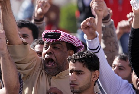 Demonstranti v Bahrajnu