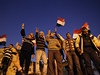 Oslavy na egyptském námstí Tahrír