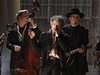 Bob Dylan pi vystoupení na pedávání cen Grammy