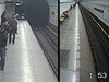 Pachatel ve stanice metra eskomoravská