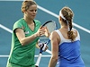 Petra Kvitová a Kim Clijstersová.