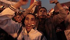Egypt jásá, Mubarak odstoupil