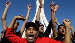 Nepokoje v Bahrajnu pokrauj. Demonstranti jsou pipraveni zemt