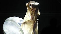 Lady Gaga na pedávání cen Grammy
