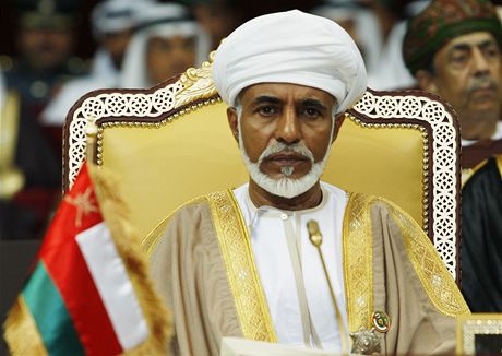 Ománský sultán Kábus bin Saíd