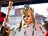 V rámci karnevalové slavnosti Carnevale Praha se na Staromstském námstí v Praze konalo setkání masek