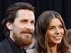 Christian Bale s manelkou Sibi Blazic