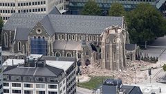 Zemtesení v Christchurch pokodilo mnoho památek