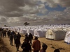 Uprchlický tábor pro Libyjce v Tunisku