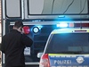 Policie na frankfurtském letiti