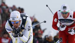 Marcus Hellner a Petter Northug.