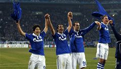 Schalke 04 - Valencia (hrái Schalke slaví)