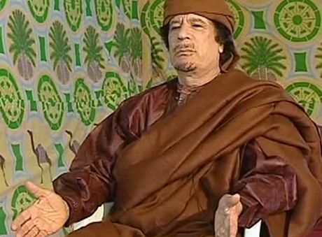 Libyjský éf Muammar Kaddáfí