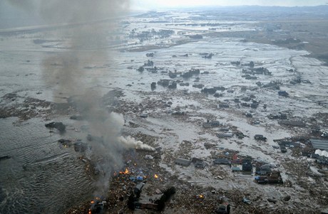 Zemtesen a tsunami v Japonsku