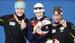 Martina Sáblíková, Stephanie Beckertová, Claudia Pechsteinová.
