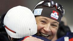 Martina Sáblíková a Claudia Pechsteinová.