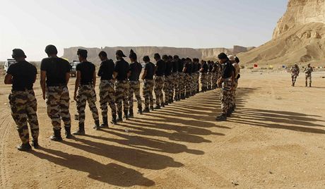 Vojáci v Saudské Arábii (ilustraní foto).