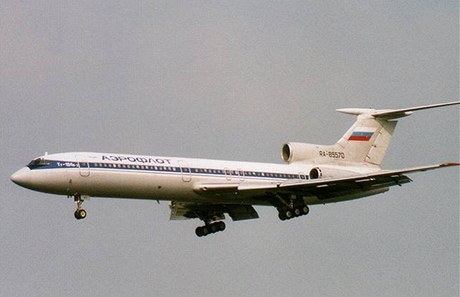 Ruské letadlo Tu-154