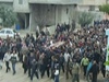 Protivládní protesty v syrském Dará. 