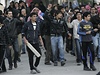 Mladí demonstrují v Jordánsku
