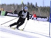 Kanoista Jaroslav Volf v akci obím slalomu.