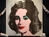 Warholv portrét hereky Liz Taylorové.