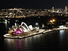 Opera House v Sydney (Austrálie).