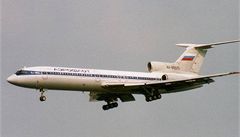 Ruské letadlo Tu-154