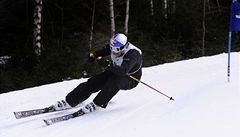 Absolutní vítěz obřího slalomu Tomáš Kraus. Profesionál nedal amatérům šanci. | na serveru Lidovky.cz | aktuální zprávy