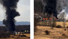 V České Lípě explodoval sklad benzinu, dva mrtví