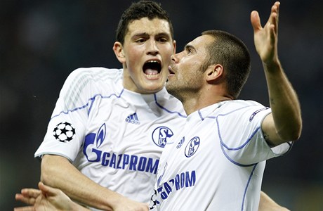 Inter Miln - Schalke 04 (radost Schalke).