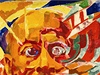Marinetti, asi / circa 1922, olej, plátno / oil on canvas 100 x 90 cm