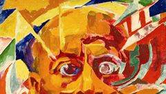 Marinetti, asi / circa 1922, olej, plátno / oil on canvas 100 x 90 cm