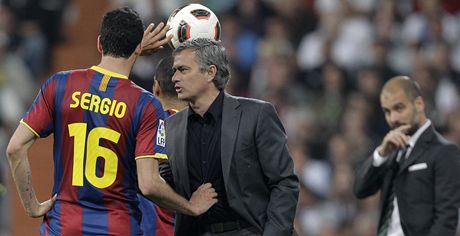 Real Madrid - Barcelona (Mourinho a Busquets).