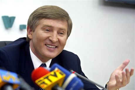 Ukrajinský oligarcha Rinat Achmetov.